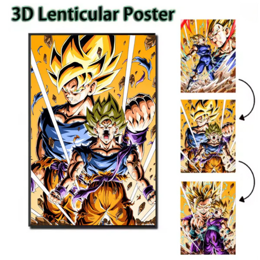 Póster Anime 3D