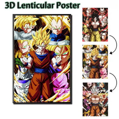 Póster Anime 3D