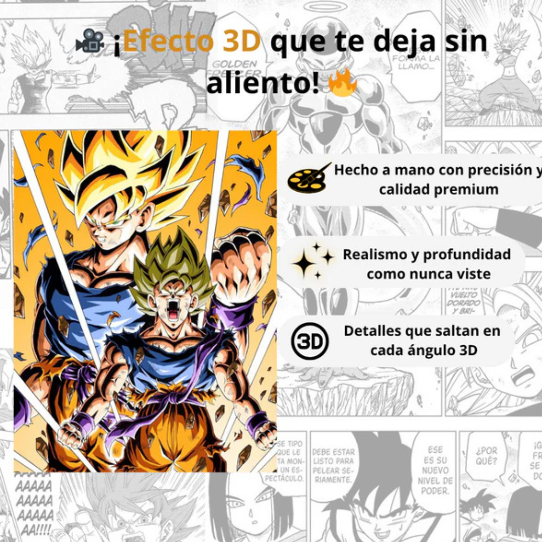 Póster Anime 3D