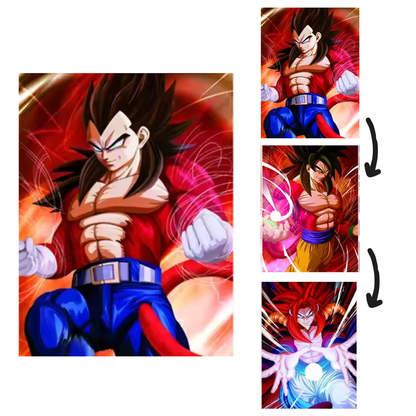 Poster lenticular de Anime