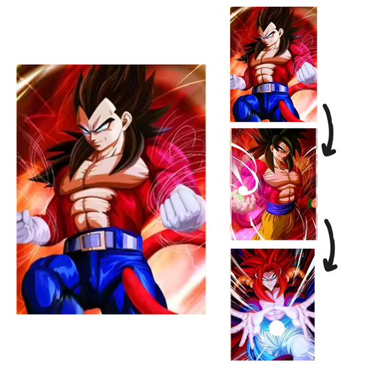 Poster lenticular de Anime